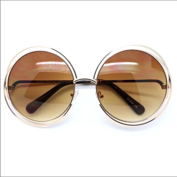 Farrah Retro 70’s hipster OVERSIZED SHADES NEW - Picture 5 of 5